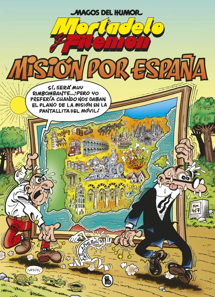 MISIÓN POR ESPAÑA (MAGOS DEL HUMOR 208). IBÁÑEZ, FRANCISCO. Libro en papel.  9788402424501 LIBRERÍA IMAGINA