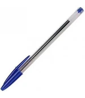 BOLIGRAFOS BIC AZUL CRISTAL