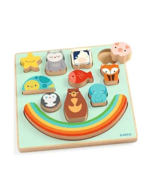 ENCAJABLE PUZZ & BOOM RAINBOW