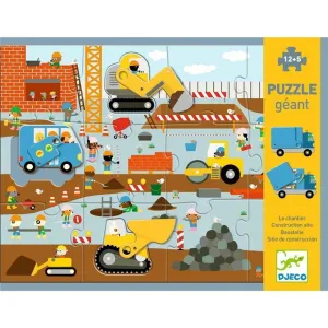 PUZZLE GIGANTE 12 + 5 PZAS. SITIO DE CONSTRUCCION