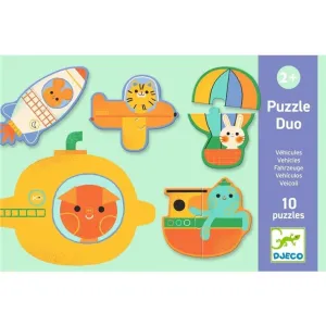 PUZZLE DÚO VEHÍCULOS