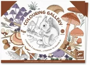 COLOURING GALLERY NATURALEZA POR BINDY JAMES - POSTERS PARA COLOREAR