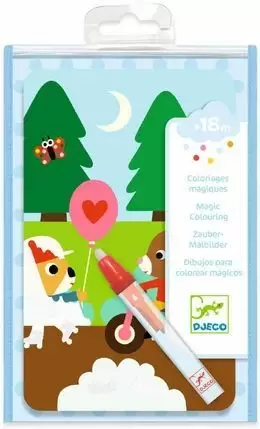 DIBUJOS PARA COLOREAR MÁGICOS EN EL PARQUE