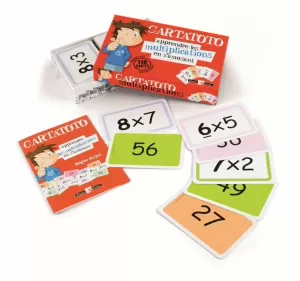 BARAJA CARTATOTO APRENDE A MULTIPLICAR DIVIRTIENDOTE