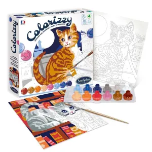 COLORIZZY GATOS PINTAR POR NÚMEROS COLORIZZY GATOS PINTAR POR NÚMEROS