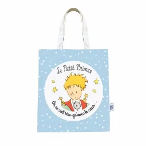 BOLSA DE TELA EL PRINCIPITO CON ESTRELLAS