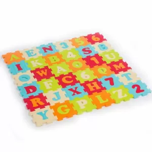 PUZZLE DE SUELO FOAM LETRAS Y NUMEROS