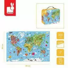 PUZZLE GIGANTE 300 PZAS. ATLAS MUNDIAL