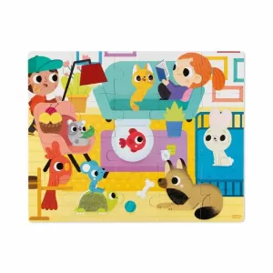 PUZZLE TACTIL LOS ANIMALES DOMESTICOS