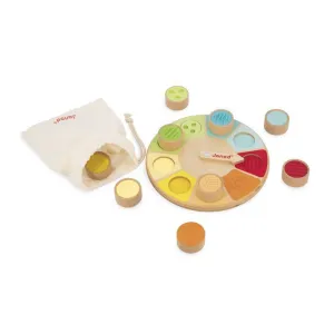 SENSORIAL - JUEGO DE MEMORIA CON RUEDA TACTIL