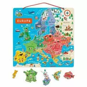 MAPA DE EUROPA MAGNETICO