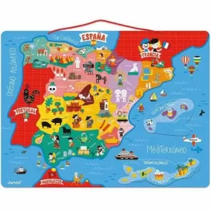 MAPA DE ESPAÑA MAGNETICO