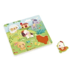 PUZZLE TACTIL DE LA GRANJA