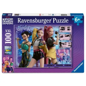 PUZZLE K-POP DEMON HUNTERS XXL 100 PC PUZZLE K-POP DEMON HUNTERS XXL 100 PC