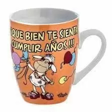 TAZA QUE BIEN TE SIENTA CUMPLIR AÑOS