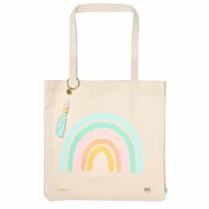 BOLSA DE TELA SHOPPING ARCOIRIS OMM FOR YOU