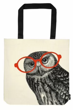 BOLSA DE TELA DE LA COMPRA BUHO