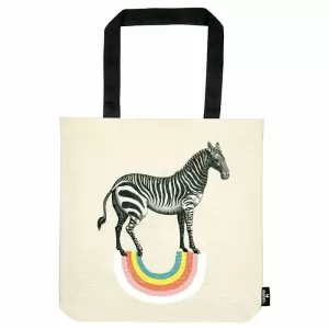 BOLSA DE TELA DE LA COMPRA CEBRA