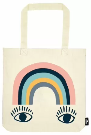 BOLSA DE TELA DE LA COMPRA - ARCOIRIS