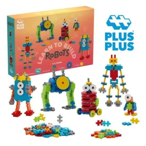 JUEGO PLUS-PLUS LEARN TO BUILD: ROBOTS 250 PIEZAS