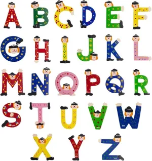LETRAS DE MADERA ALFABETO