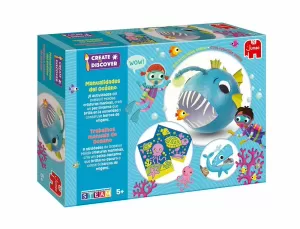 MANUALIDADES DEL OCEANO - CREATE AND DISCOVER - STEAM