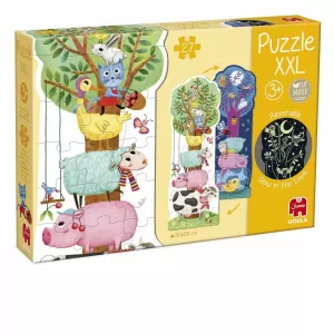 PUZZLE XXL 27 PZAS. GRANJA DÍA Y NOCHE