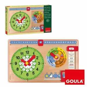 RELOJ CALENDARIO APAISADO