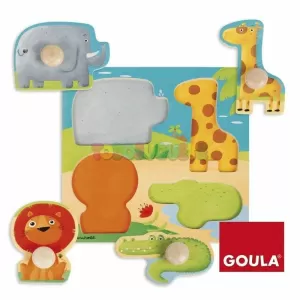 ENCAJABLE ANIMALES DE LA SELVA