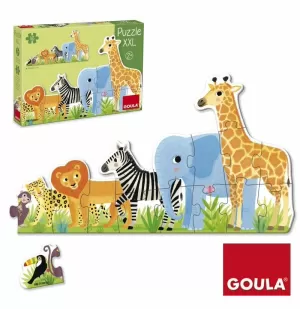 PUZZLE XXL DECRECIENTE SELVA 16 PZAS.