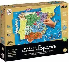 PUZZLE 137 PZAS. PROVINCIAS Y AUTONOMÍAS DE ESPAÑA