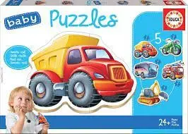 BABY PUZZLES VEHICULOS 5 UDS.