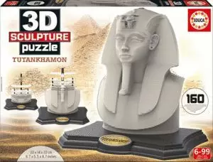 TUTANKHAMON 3D SCULPTURE PUZZLE 160 PZAS.