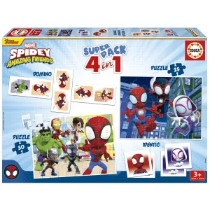 SUPERPACK 4 IN 1 SPIDEY AND HIS AMAZING FRIENDS