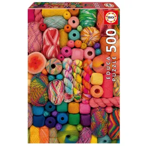 PUZZLE 500 PZAS. HILOS