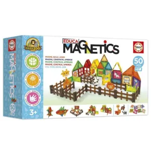 EDUCA MAGNETICS PARK ZOO 50 PZAS.
