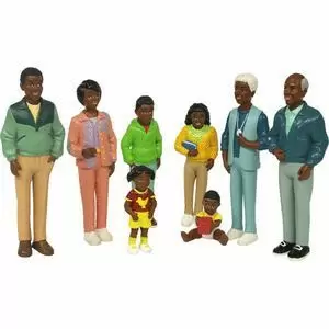 FAMILIA AFRICANA 8 FIGURAS