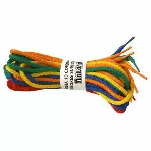 CONTENEDOR 60 CORDONES TRENZADOS COLORES SURTIDOS