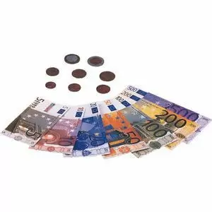 SET EURO 28 BILLETES + 30 MONEDAS + GUIA DIDACTICA