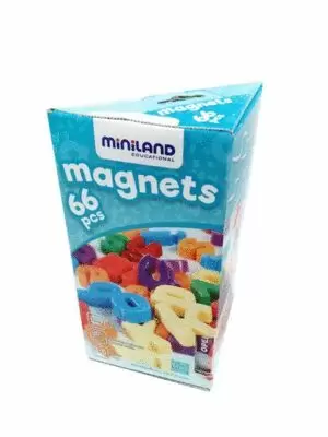 LETRAS MAGNETICAS MINUSCULAS 76 PZAS.