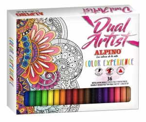 ROTULADOR ALPINO COLOR EXPERIENCE DUAL ARTIST 36 COLORES SU