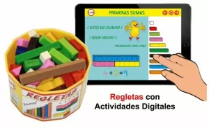 REGLETAS LADO+ACTIVIDADES DIGITALES 52U