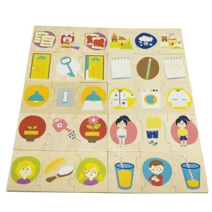 PUZZLE SECUENCIAS TEMPORALES GRANDE + 3 AÑOS