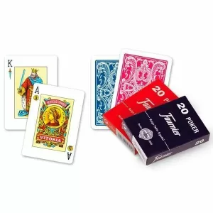 BARAJA POKER ESPAÑOL 54 N.20 SUR