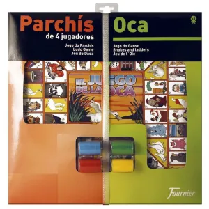 TABLERO GRANDE PARCHIS 4/OCA CON ACCESORIOS