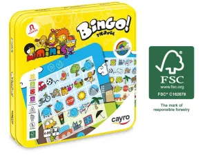 MINI BINGO TRAVEL METAL BOX