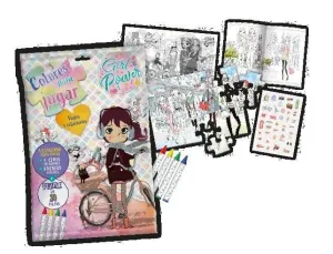 COLORES PARA JUGAR VIAJES Y ESTACIONES GIRL POWER COLORES PARA JUGAR VIAJES Y ESTACIONES GIRL POWER