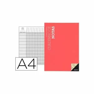 CUADERNO DE NOTAS A4 UTIL PARA EL PROFESORADO