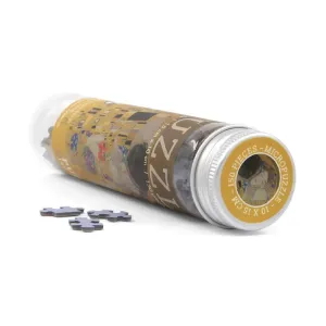 PUZZLE EN TUBO GUSTAV KLIMT EL BESO 150 PIEZAS