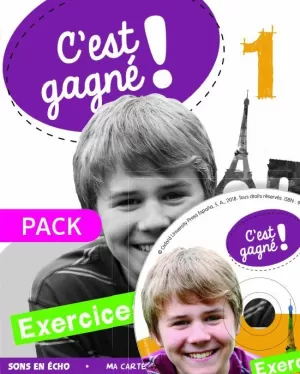 C'EST GAGNÉ! 1. EXERCICES + CD-AUDIO C'EST GAGNÉ! 1. EXERCICES + CD-AUDIO